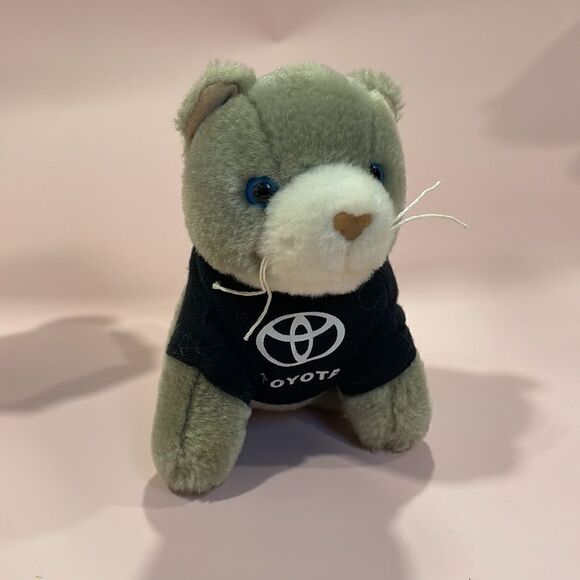 Toyota Cars Cat, Dog and Bear Stuffed Animals with Toyota Logo on Black Shirts - Picture 11 of 11